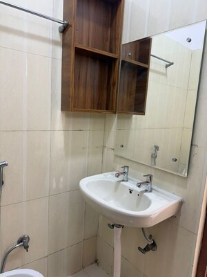 Bathroom in 3 BHK Builder Floor at Niti Khand I – for Sale