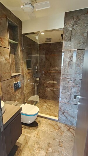 Bathroom in 3 BHK Apartment at The Center Court, Sector 88a – for Rent