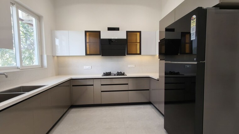 Kitchen, prosper-epic-homes 4 Bedroom 2230 Sq.Ft. Apartment In Sector 89 Faridabad 10697085