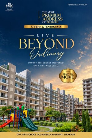 4 BHK Apartment – Exterior View View at Old Ambala Road - for Sale