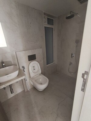Bathroom in 2 BHK Apartment at Alliance Abhimanyu, Malad West – for Rent