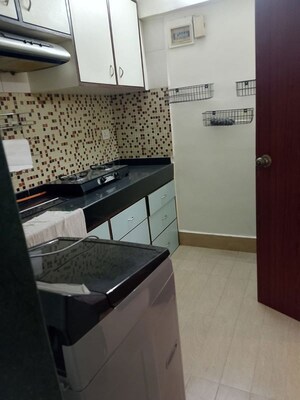 Kitchen in 1 RK Apartment at Rajendra Vihar CHS, Malad West – for Rent