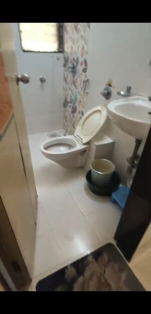 Bathroom in 3 BHK Apartment at Powai Vihar, Powai – for Rent