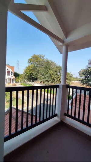 Balcony in 3 BHK Villa at Prestige Augusta Golf Village, Kothanur – for Rent