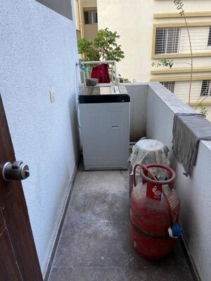 Balcony in 2 BHK Apartment at Blue 33 Mayfair, Balewadi – for Rent