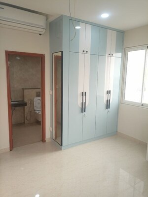 Building Lobby in 3 BHK Apartment at Aurobindo The Regent, Kondapur – for Rent