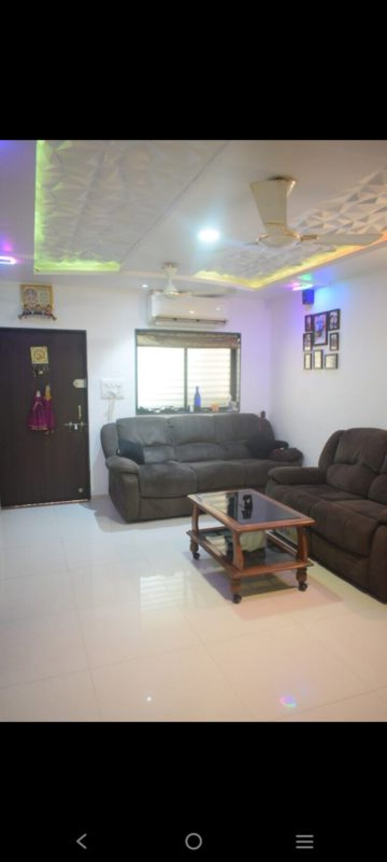 Living Room, sun-orbit 4 Bedroom 2400 Sq.Ft. Villa In Bodakdev Ahmedabad 10697239