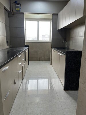 Kitchen in 3 BHK Apartment at Gurukrupa Marina Enclave, Malad West – for Rent