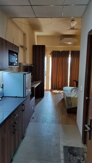 Kitchen in Studio Apartment at Paramount Golfforeste, Zeta I Greater Noida – for Rent