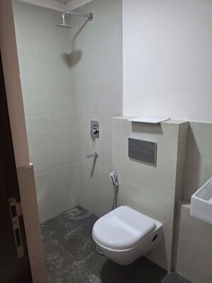 Bathroom in 2 BHK Apartment at Kalpataru Immensa, Kolshet Road – for Rent