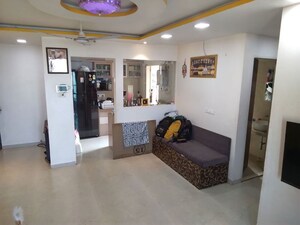 Living Room in 2 BHK Apartment at Dosti Oak, Balkum Pada – for Sale