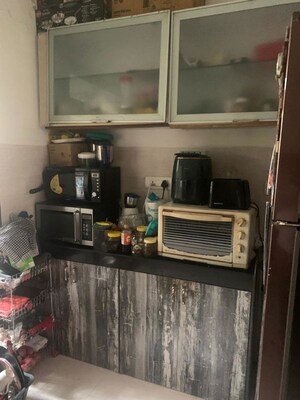 Kitchen in 3 BHK Apartment at Kanakia Levels, Malad East – for Rent
