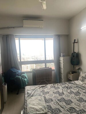 Living Room in 3 BHK Apartment at Kanakia Levels, Malad East – for Rent