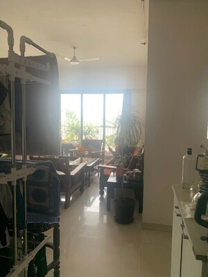 Living Room in 3 BHK Apartment at Kanakia Levels, Malad East – for Rent