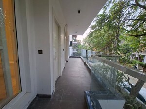 Balcony in 4 BHK Builder Floor at DLF Westend Heights, Sector 53 – for Rent