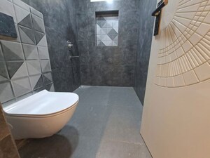 Bathroom in 4 BHK Builder Floor at DLF Westend Heights, Sector 53 – for Rent