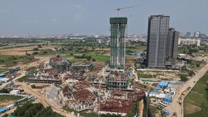 3 BHK Apartment – Exterior View View at Krisumi Waterfall Residences, Sector 36a - for Sale
