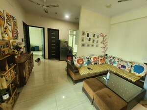 Living Room in 3 BHK Apartment at Gaur Saundaryam, Tech Zone 4 Greater Noida – for Rent
