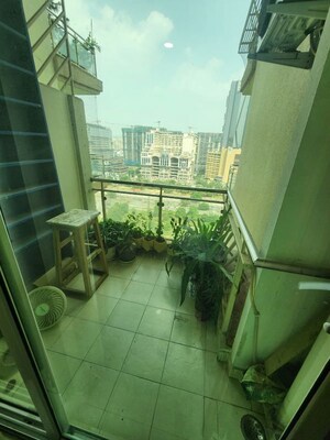 Balcony in 3 BHK Apartment at Gaur Saundaryam, Tech Zone 4 Greater Noida – for Rent