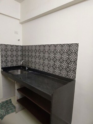 Kitchen in 1 BHK Apartment at Lodha Crown Quality Homes, Majiwada – for Rent
