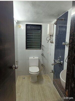 Bathroom in 3 BHK Apartment at Leena Bhairav Residency, Mira Road – for Sale