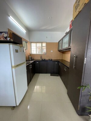 Kitchen in 3 BHK Apartment at Baner – for Rent