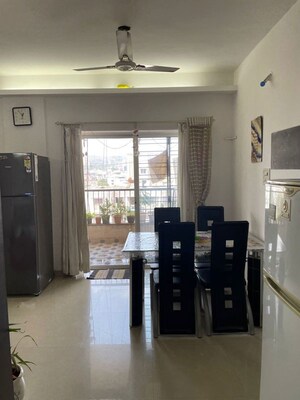 Living Room in 3 BHK Apartment at Baner – for Rent