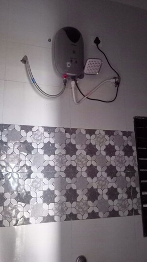 Bathroom in 1 BHK Villa at Kharadi Gaon – for Rent
