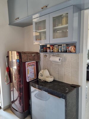 Bedroom in 2 BHK Apartment at Shapoorji Pallonji Sensorium, Hinjewadi – for Rent