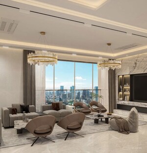 Living Room in 3 BHK Apartment at CRC Maesta, Sector 1 Greater Noida – for Sale