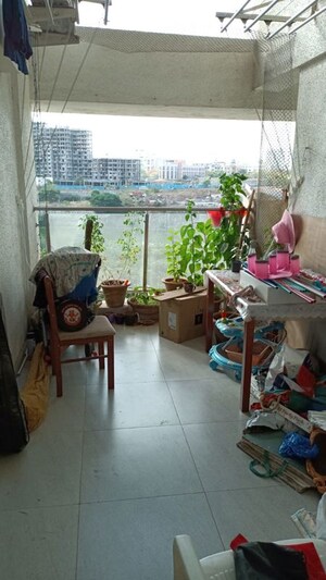 Living Room in 2 BHK Apartment at Gera Misty Water, Mundhwa – for Rent