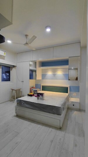 Bathroom in 2 BHK Apartment at Dhaval Ganga, Bandra West – for Rent