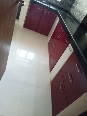 Kitchen in 1 BHK Apartment at Lodha Crown Quality Homes, Majiwada – for Rent