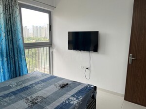 Bedroom in 2 BHK Apartment at Raga Top Towers, Wakad – for Rent
