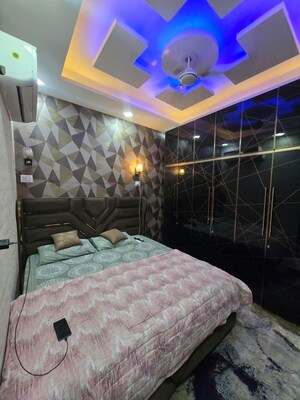 Bedroom in 2 BHK Builder Floor at Madanpur Khadar – for Sale