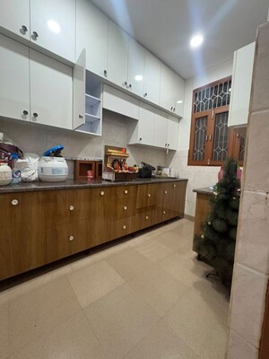Kitchen in 2 BHK Builder Floor at Palam Vihar – for Rent