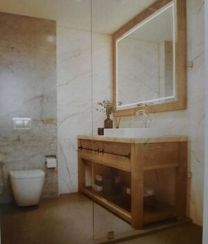 Bathroom in 4 BHK Apartment at Sobha Neopolis, Panathur – for Sale