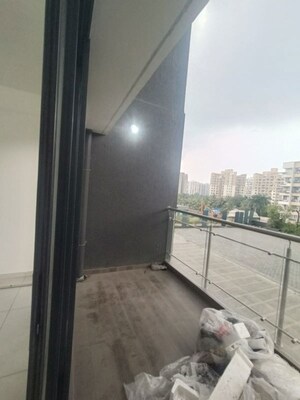 Balcony in 2 BHK Apartment at Paranjape Broadway, Wakad – for Rent