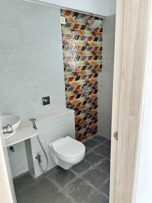 Bathroom in 3 BHK Apartment at Goyal My Homes Wakad, Wakad – for Rent