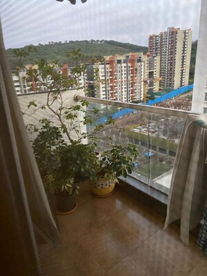 Balcony in 2 BHK Apartment at Raga Top Towers, Wakad – for Sale