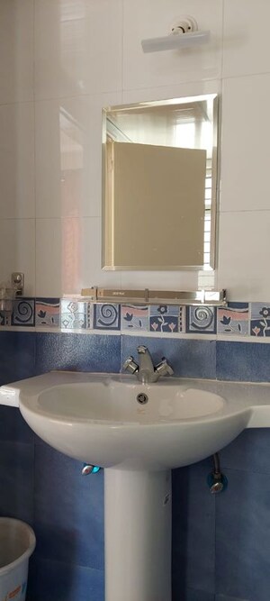 Bathroom in 3 BHK Apartment at Prestige Shantiniketan, Whitefield – for Rent
