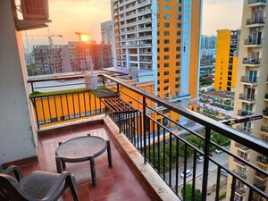 Balcony in 2.5 BHK Apartment at Gardenia Golf City, Sector 75 – for Sale
