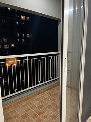 Balcony in 2 BHK Apartment at Sobha Dream Gardens, Thanisandra Main Road – for Rent