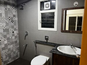 Bathroom in 2 BHK Apartment at Sobha Dream Gardens, Thanisandra Main Road – for Rent