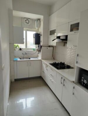 Kitchen in 2 BHK Apartment at Nimbus Express Park View - II, Chi V Greater Noida – for Rent