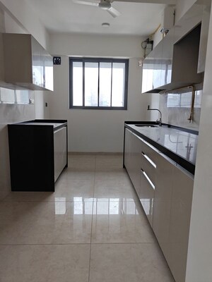 Kitchen in 3 BHK Apartment at S Raheja Silver Rock, Bandra West – for Sale