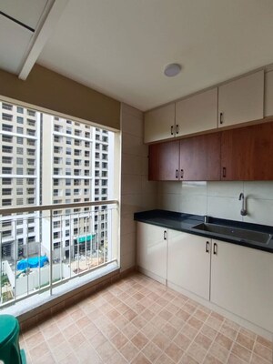 Kitchen in 2 BHK Apartment at Sobha Dream Gardens, Thanisandra Main Road – for Rent
