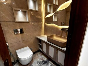 Bathroom in 4 BHK Builder Floor at Vikas Puri – for Sale