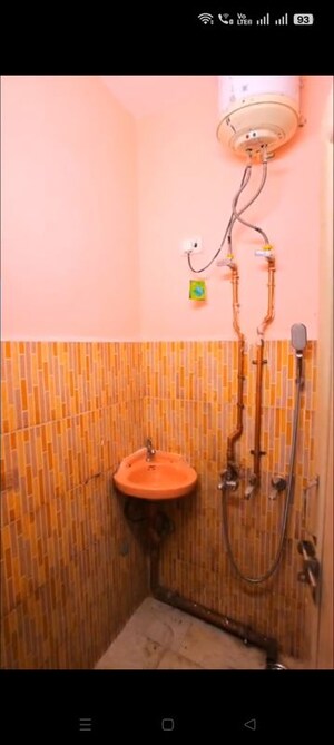 Bathroom in 2 BHK Builder Floor at Kalkaji – for Rent