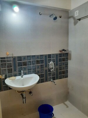 Bathroom in 1 BHK Apartment at Sancheti Belcastel, Mundhwa – for Rent